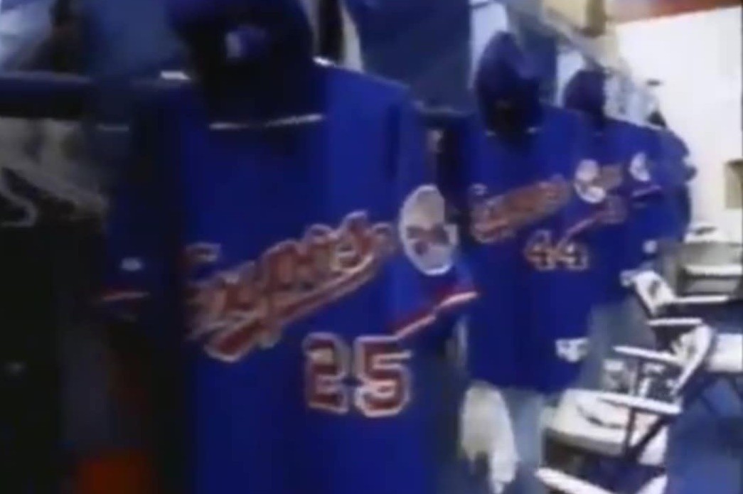 Sz 44 Russell Athletic 90s Moises Alou Game Used Montreal