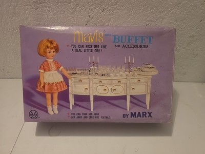 Vintage Spielzeug - X Puppen - Mavis Buffet - By Marx Toys