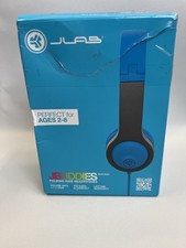JLab JBuddies Folding Gen 2 Kids Headphones Wired, Volume Limiter, Ages 2 