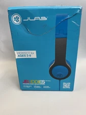 JLab JBuddies Folding Gen 2 Kids Headphones Wired, Volume Limiter, Ages 2+