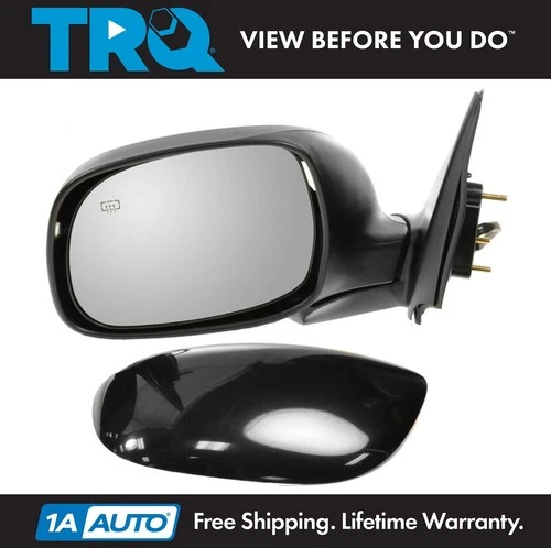 TRQ Folding Power Heated Side View Mirror Driver LH for Toyota Sequoia Truck