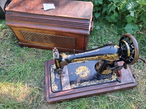 antike Singer 27k Nähmaschine 1905 - Bild 9 von 11