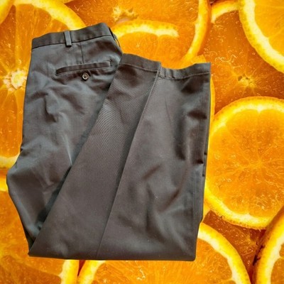 Brooks Brothers Advantage Chino Hudson Mens Pants W36 Gray Cotton