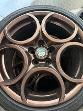 Alfa Romeo Giulietta QV Alloy Wheels Bronze 18 Set of 4 Horseshoes 5x110
