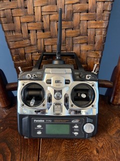 Futaba T7C 7 channel 2.4GHz FASST computerized radio control transmitter for RC