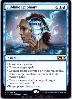 Sublime Epiphany - Near Mint - Core Set 2021 74 Magic: The Gathering