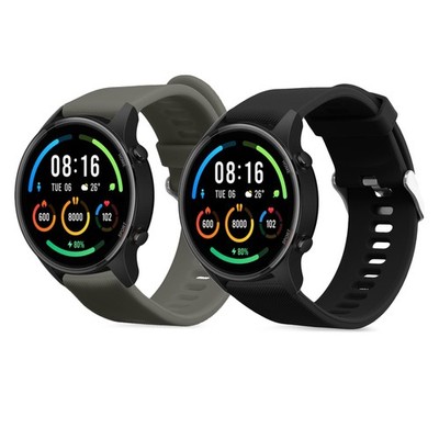 2x Uhrenarmband für Xiaomi Mi Watch Mi Watch Color Sport Armband