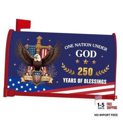 USA Mailbox Covers Magnetic - 250th Post Letter Box 1.0 250 Anniversary