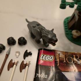 LEGO The Hobbit 79002 Attack of the Wargs Set w/ Manual Almost Complete