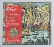 2016 £2 The Great Fire of London in Presentation PACK 