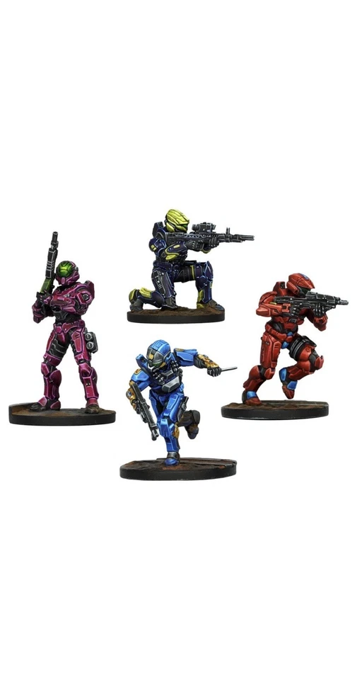 Halo: Flashpoint Fireteam Phoenix - Minijuego Escaramuza Punto Flash Mántico 28mm Foto 2 de 2