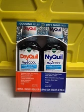 Vicks DayQuil and NyQuil VapoCOOL *01/2026* SEVERE Combo Cold & Flu + Congestion