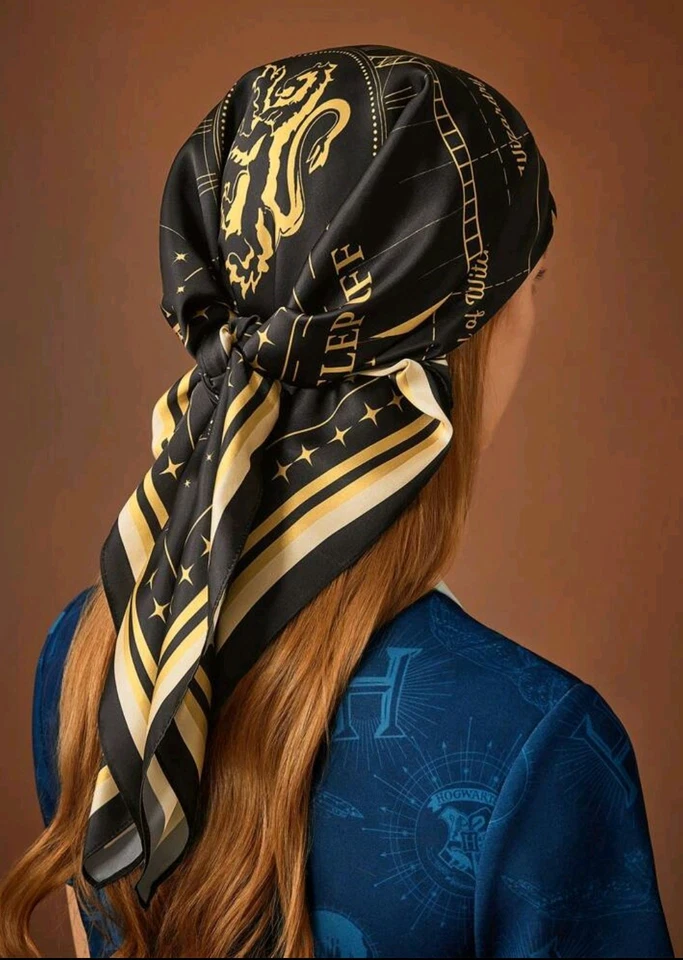 Bufanda de seda Harry Potter Hogwarts regalo perfecto Foto 4 de 4