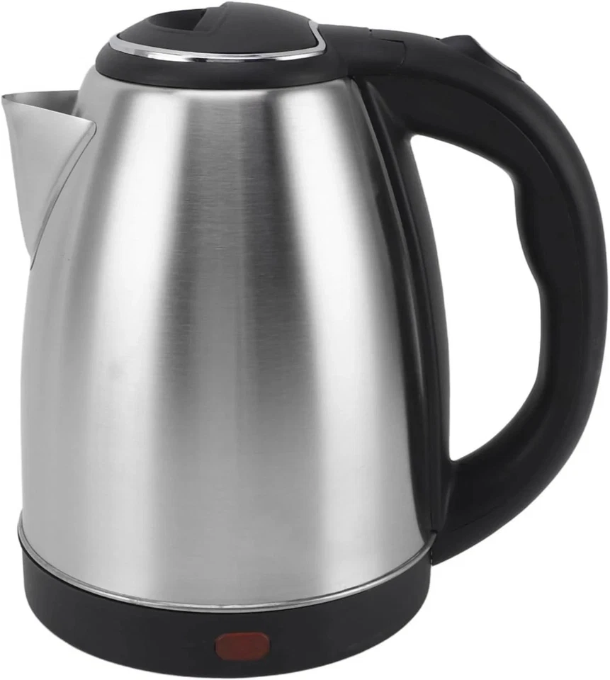 Bollitore Elettrico Acqua Calda 2L 1500W in Acciaio Scalda Bevande Tisane - Immagine 3 di 4