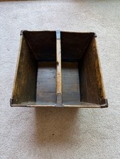 Antique Chinese Dou Rice Grain Measure Bucket &mdash; Late Qing Dynasty c.1850-1890
