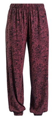 RED by EMP Damen schwarz/rote Hose mit weichem Stoff