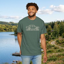 I Survived Cash For Clunkers 240 Sedan Retro Car Black T-Shirt