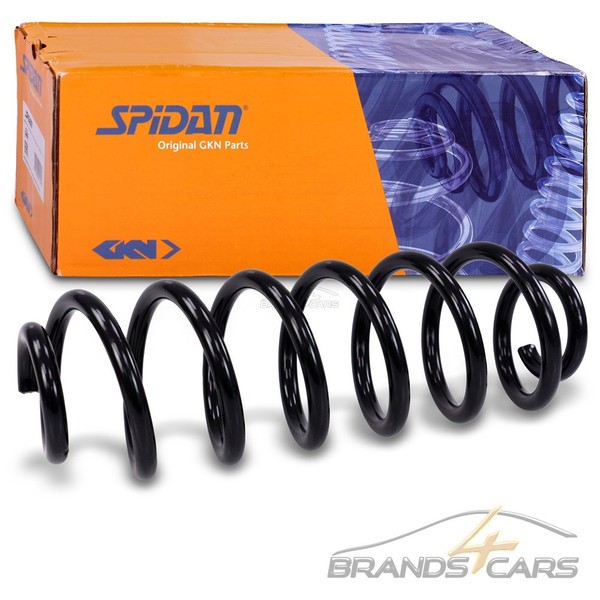 Spidan Fahrwerksfeder Feder Hinten FÜR Seat Skoda VW Passat B6 B7 Tiguan-image