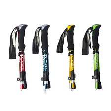 Trekking Poles Nordic Walking Hiking Sticks Anti-shock Adjustable Alpenstock T