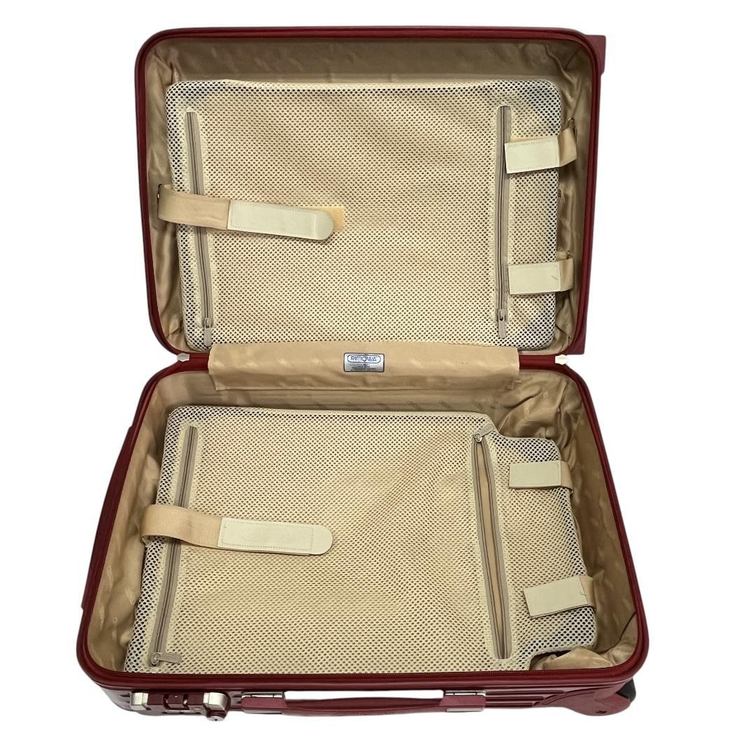 Rimowa Salsa Deluxe 2-Wheel Carry-On Carry Case Red | eBay