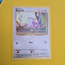 Pokemon Base Set Card - Rattata 61/102 1999
