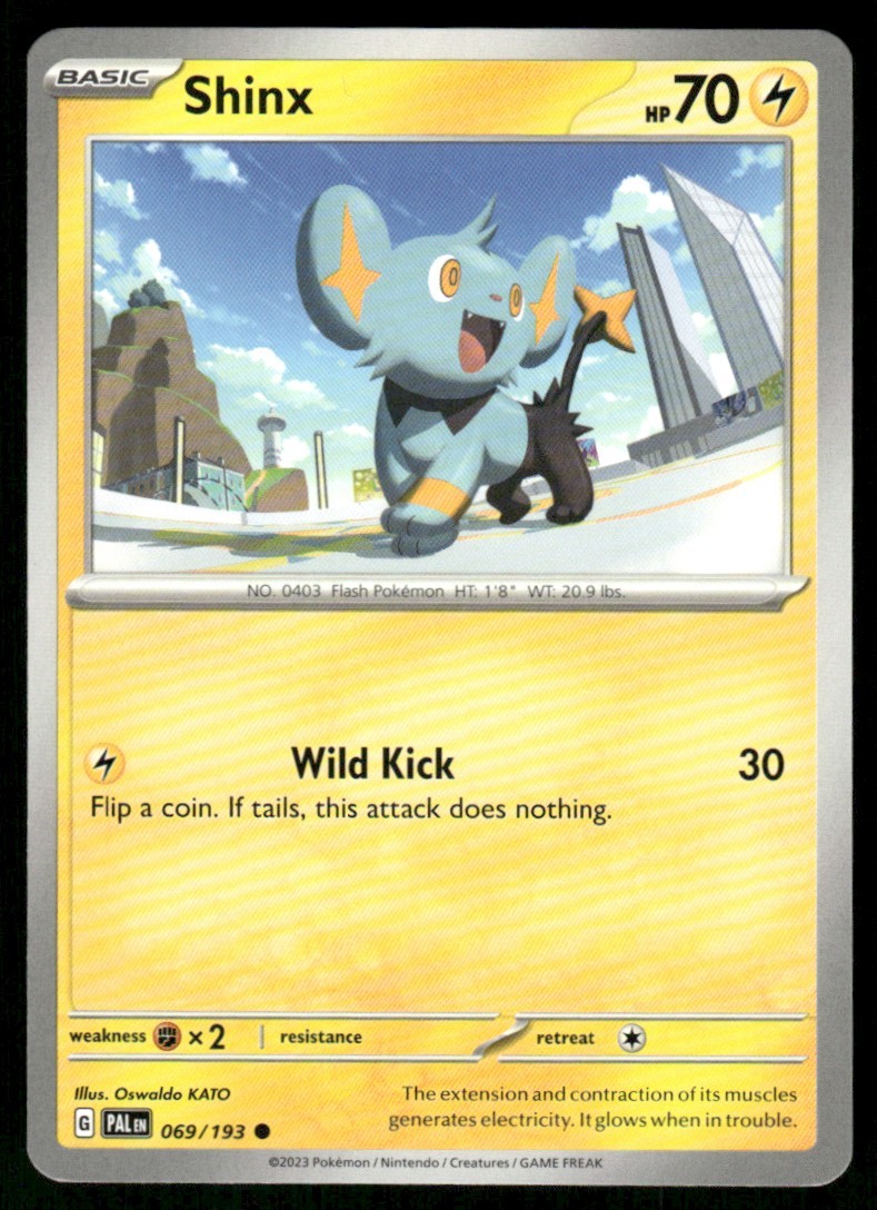2023 Scarlet & Violet Series - Paldea Evolved Shinx Common #69