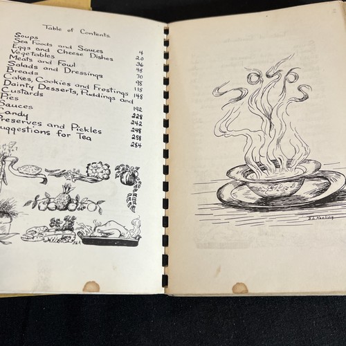 1943 Nashville cookbook Ole Time Tennessee Receipts Witherspoon Handwritten VTG - Picture 8 of 15