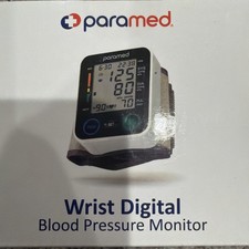 Imagen de NEW! Paramed Wrist Digital Blood Pressure Monitor (PG-800A12)!