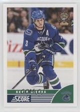 2013-14 Score Heritage Classic Vancouver Canucks Team Kevin Bieksa #VAN4 0f8