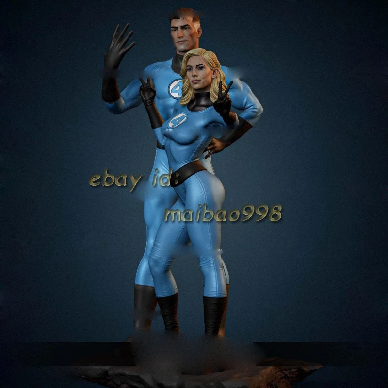 1/8 1/6 Sue Storm 3D Print Garage Kit Figure Model Kit Unpainted Unassembled GK - Image 2 of 3