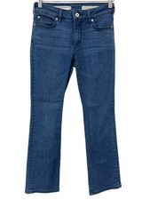Pilcro And The Letterpress Bootcut Jeans 25 Blue High Rise Denim Medium Wash