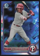 2022 Bowman Draft Sapphire Edition #BDC-88 William Bergolla