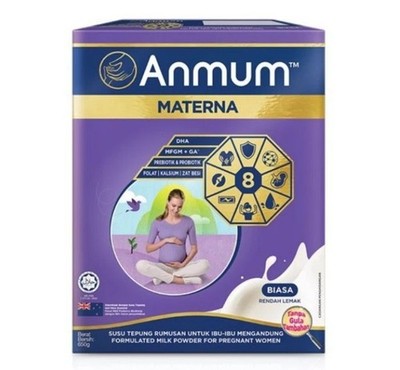 Anmum Materna 650g Pregnancy Milk Powder Original Flavour Fast Shipping