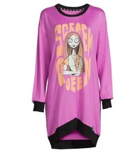 NWT Disney The Nightmare Before Christmas Womens Shirt Sleepshirt PJs Small 4-6