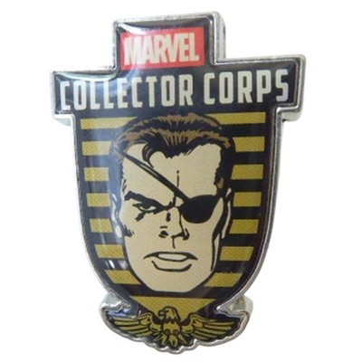 Disney Trading Pin Colonel ''Nick'' Fury Sr. Comics MCU Marvel Collector Corps