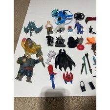 Lot of Random Action Figure Parts Vintage  Modern Accessories Weapons Etc