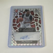 Panini 2024-25 Mosaic Bub Carrington #RS-BUB Rookie Scripts Auto RC Wizards