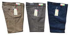 Pantalone Uomo Classico Fustagno Elasticizzato Regular Fit. Tg.46/62