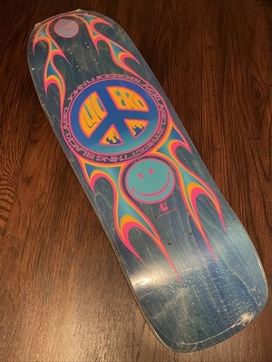 Black Label Lucero Skateboard Street Thing Reissue Deck Santa Cruz Powell