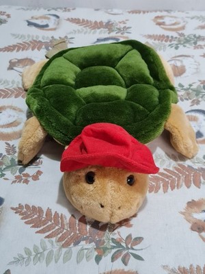 Vintage 90er Jahre Schildkröte Plüsch Kinder Rucksack St Michael Mark's And Spencer