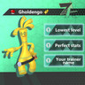 Shiny Alpha Gholdengo 6 IV for Pokemon Legends ZA