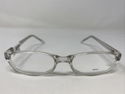SOHO EYEWEAR SOHO 59 CRYSTAL 50-18-140 Plastic Full Rim Eyeglasses Frame 7608