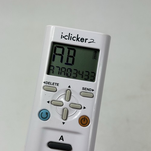 iClicker 2 Schüler Fernbedienung Klassenzimmer Response weiß getestet funktioniert sehr guter Zustand - Bild 2 von 15