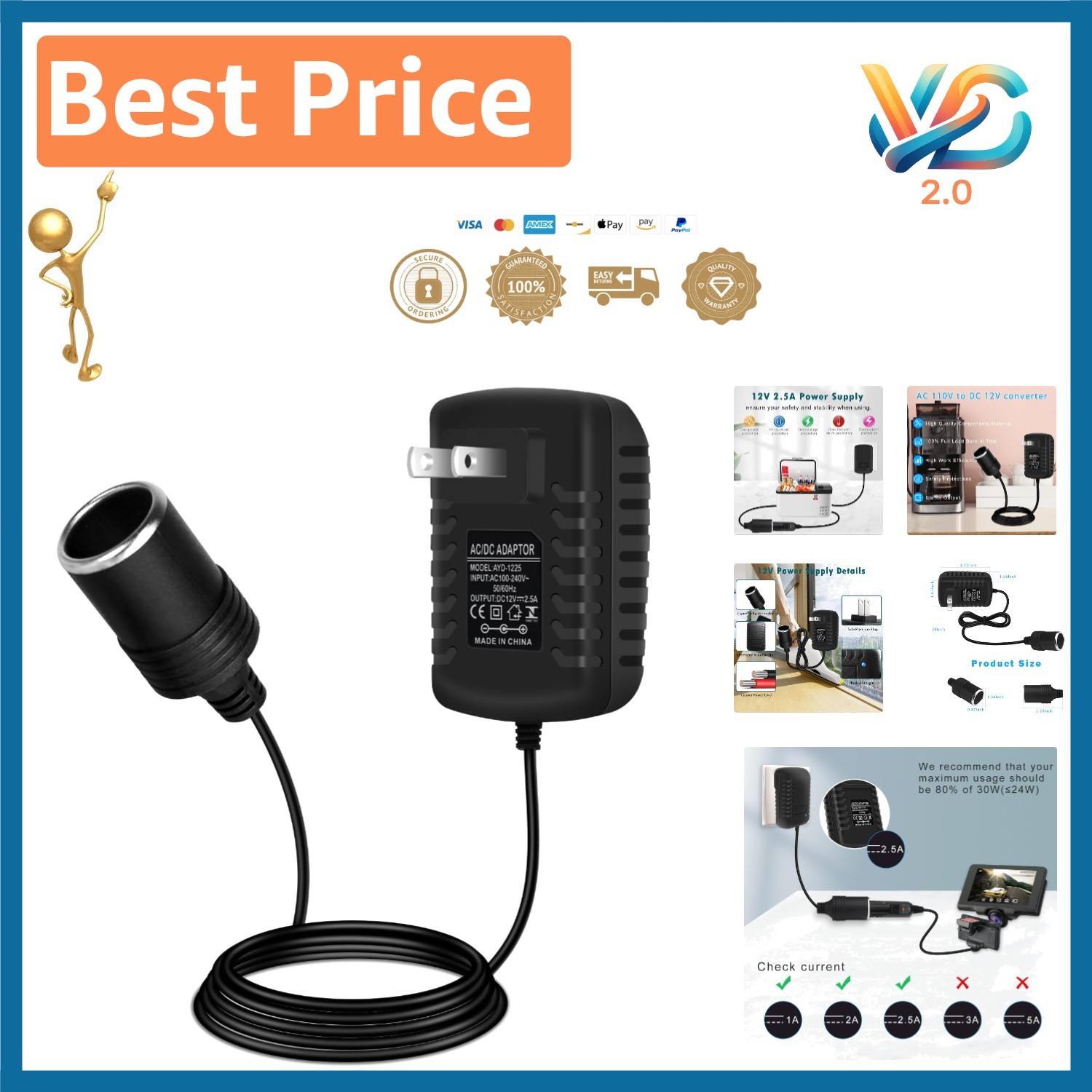 & Wall Adapter