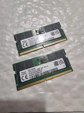 SK Hynix 32GB 2 X 16GB RAM DDR5-4800 SODIMM Memory HMCG78MEBSA092N