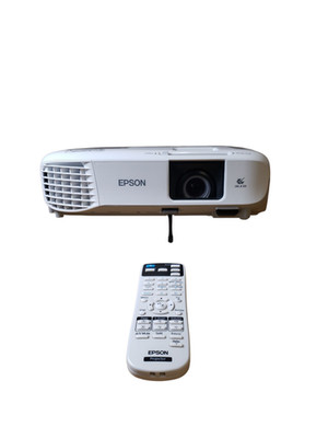 Epson PowerLite 107 XGA 3500 Lumens HDMI HD Projector 2483 Lamp Hours w/ Remote