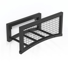 Soporte de pared para manguera de jard n con capacidad para 150 pies de manguera