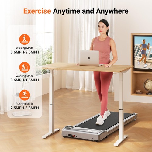 Walking Pad Under Desk, Portable Mini Treadmill for Home/Office, 2.5HP Joggin... - Picture 2 of 8