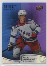 2021-22 Upper Deck Allure Rainbow Blue Purple 130/199 Nils Lundkvist #R-2 8db