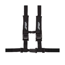 4 Point 2" Harness with 2-Inch Padding - EZ Adjusters, Removable Strap Black